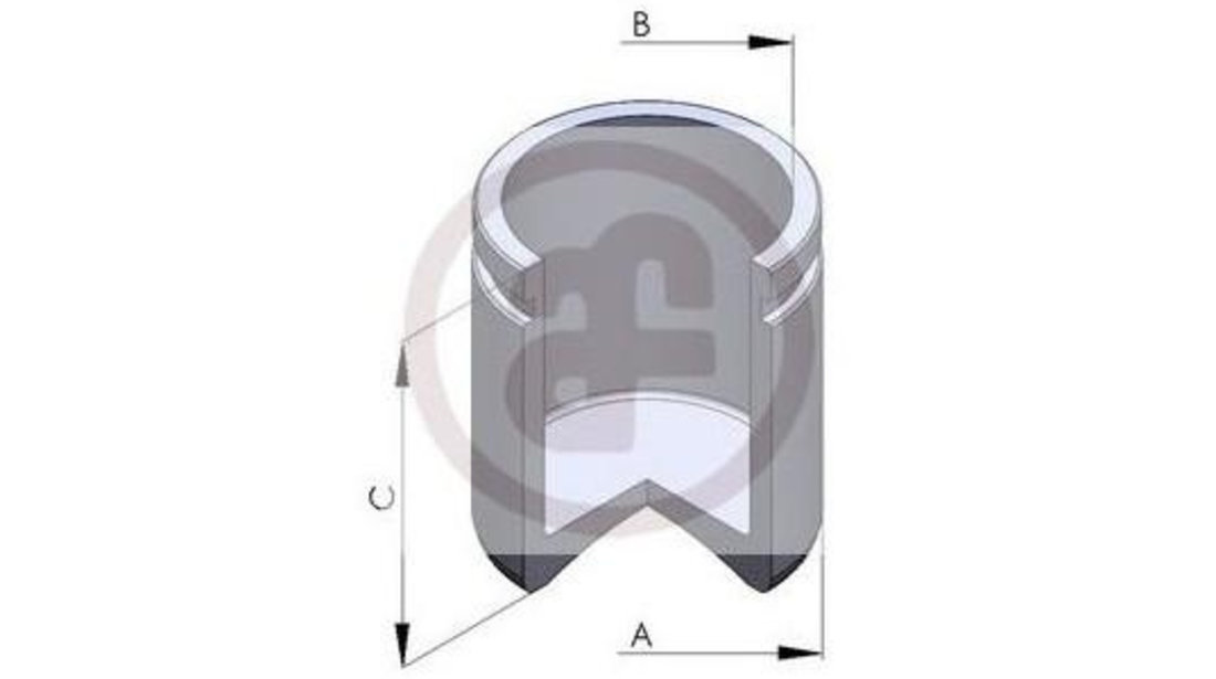 Piston, etrier frana Audi AUDI QUATTRO (85) 1980-1991 #2 150558C