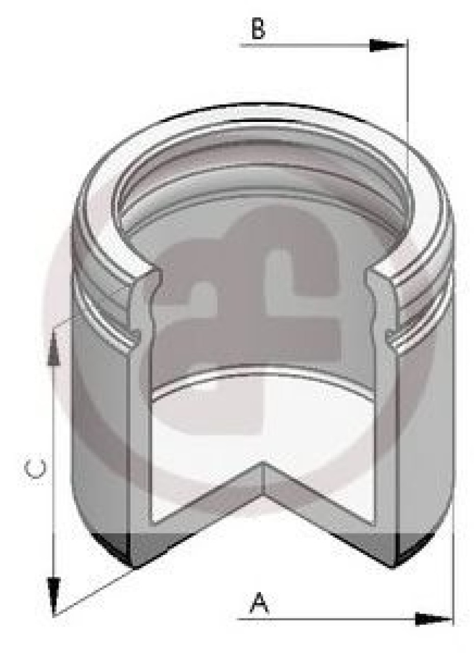 Piston, etrier frana BMW Seria 5 Touring (E61) (2004 - 2010) AUTOFREN SEINSA D025188 piesa NOUA