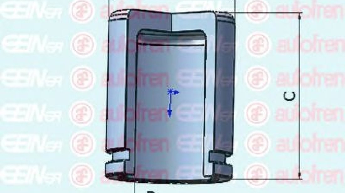 Piston, etrier frana CHEVROLET LACETTI Limuzina (2003 - 2016) AUTOFREN SEINSA D025434 piesa NOUA