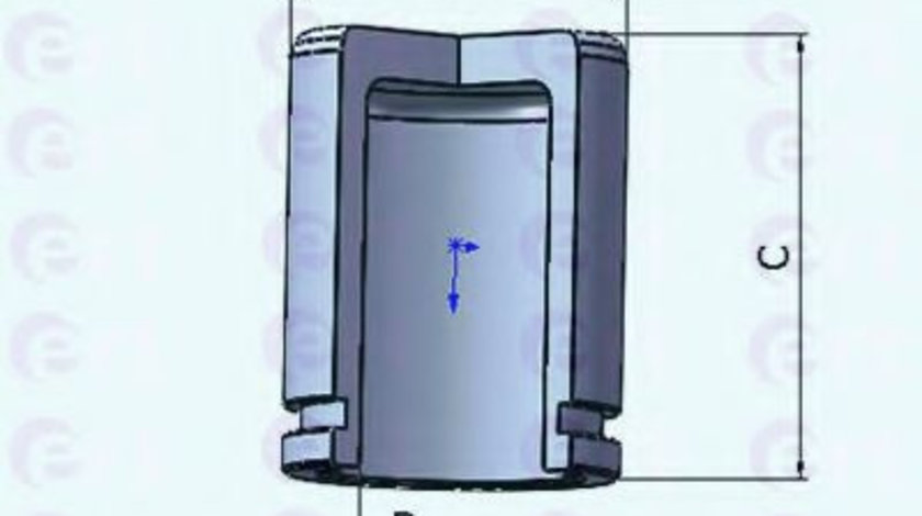 Piston, etrier frana FORD RANGER (ES, ET) (2005 - 2012) ERT 150933-C piesa NOUA