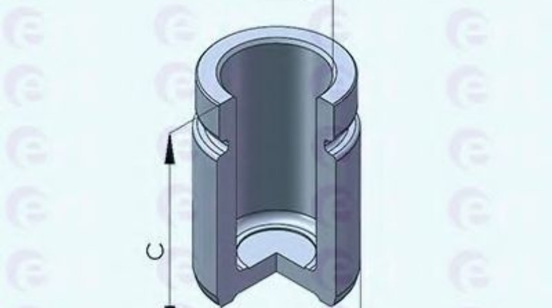 Piston, etrier frana HONDA CR-V II (RD) (2001 - 2006) ERT 150872-C piesa NOUA