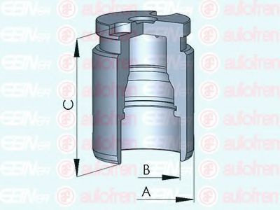 Piston, etrier frana KIA PICANTO (BA) (2004 - 2011) AUTOFREN SEINSA D025545 piesa NOUA