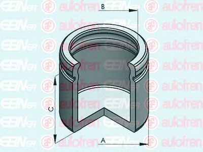 Piston, etrier frana LANCIA YPSILON (843) (2003 - 2011) AUTOFREN SEINSA D025491 piesa NOUA