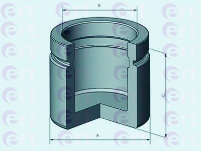 Piston, etrier frana MAZDA 2 (DY) (2003 - 2016) ERT 151125-C piesa NOUA