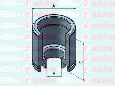 Piston, etrier frana MERCEDES VARIO bus (1996 - 2016) AUTOFREN SEINSA D025376 piesa NOUA