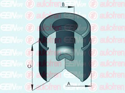 Piston, etrier frana OPEL ASTRA G Combi (F35) (1998 - 2009) AUTOFREN SEINSA D025224 piesa NOUA