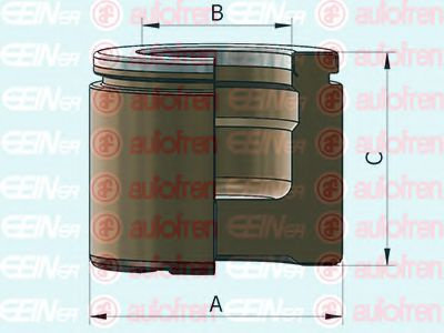 Piston, etrier frana OPEL ASTRA J GTC (2011 - 2016) AUTOFREN SEINSA D025364 piesa NOUA