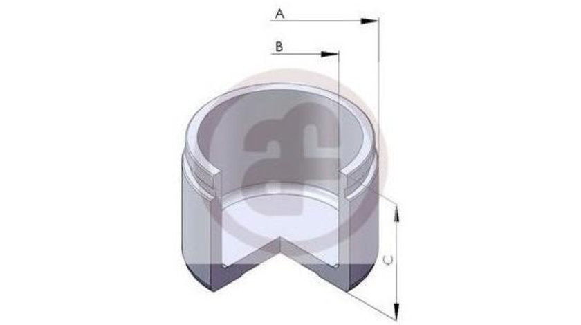 Piston, etrier frana Opel FRONTERA A Sport (5_SUD2) 1992-1998 #2 150295C