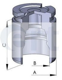 Piston, etrier frana OPEL INSIGNIA Combi (2008 - 2016) ERT 150555-C piesa NOUA