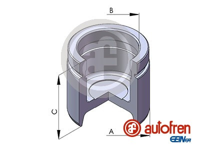 Piston, etrier frana punte fata (D025140 AUT) BMW,VW