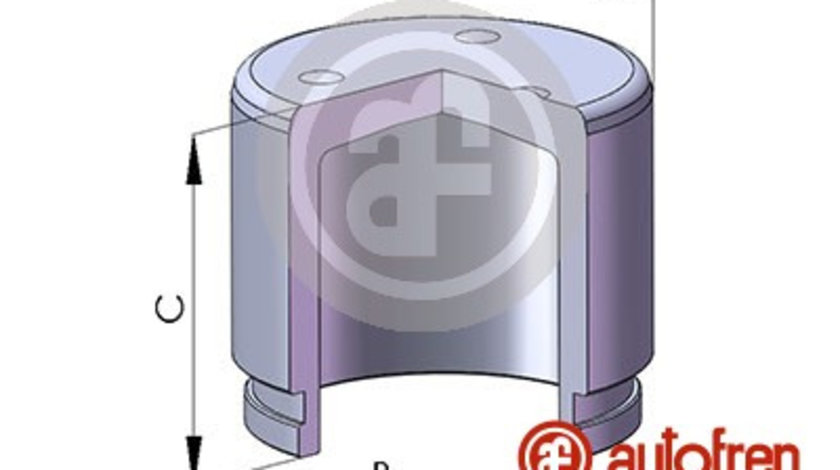 Piston, etrier frana punte fata (D025277 AUT) KIA,MAZDA