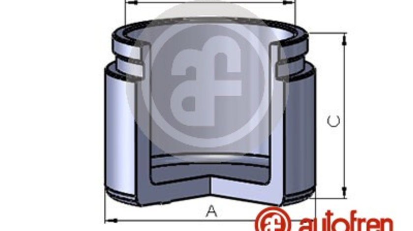 Piston, etrier frana punte fata (D025355 AUT) TOYOTA,VW