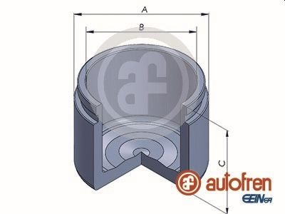 Piston, etrier frana punte fata (D025409 AUT) HYUNDAI,KIA