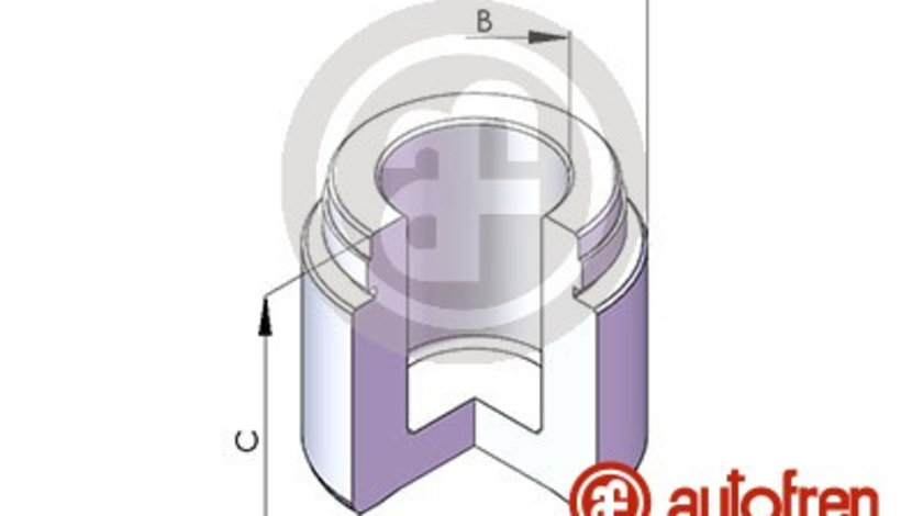 Piston, etrier frana punte fata (D025486 AUT) BMW,MERCEDES-BENZ