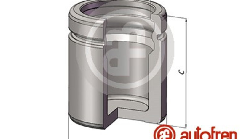 Piston, etrier frana punte fata (D025507 AUT) FORD,MINI