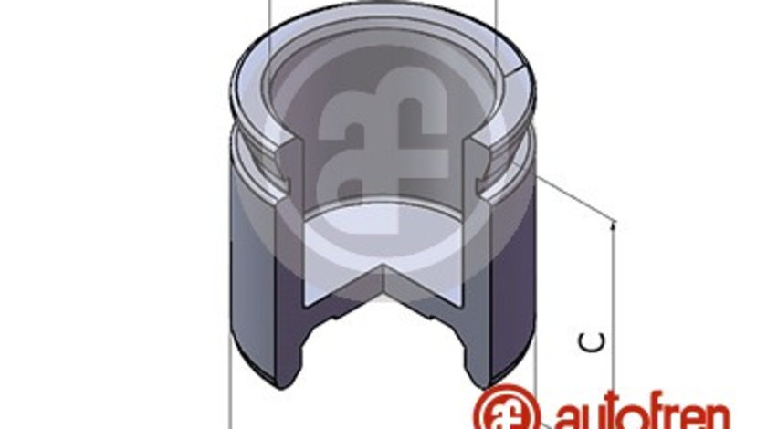 Piston, etrier frana punte fata (D025701 AUT) ALFA ROMEO,BMW,OPEL