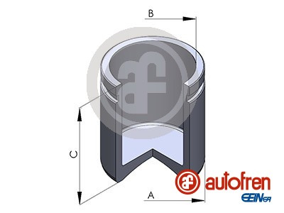 Piston, etrier frana puntea spate (D025436 AUT) HYUNDAI