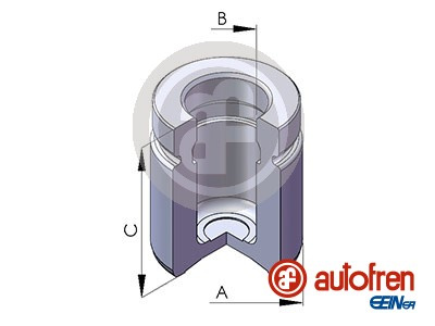 Piston, etrier frana puntea spate (D025518 AUT) BMW,Citroen,FIAT,JAGUAR,LANCIA,MG,PEUGEOT,ROVER,TOYOTA