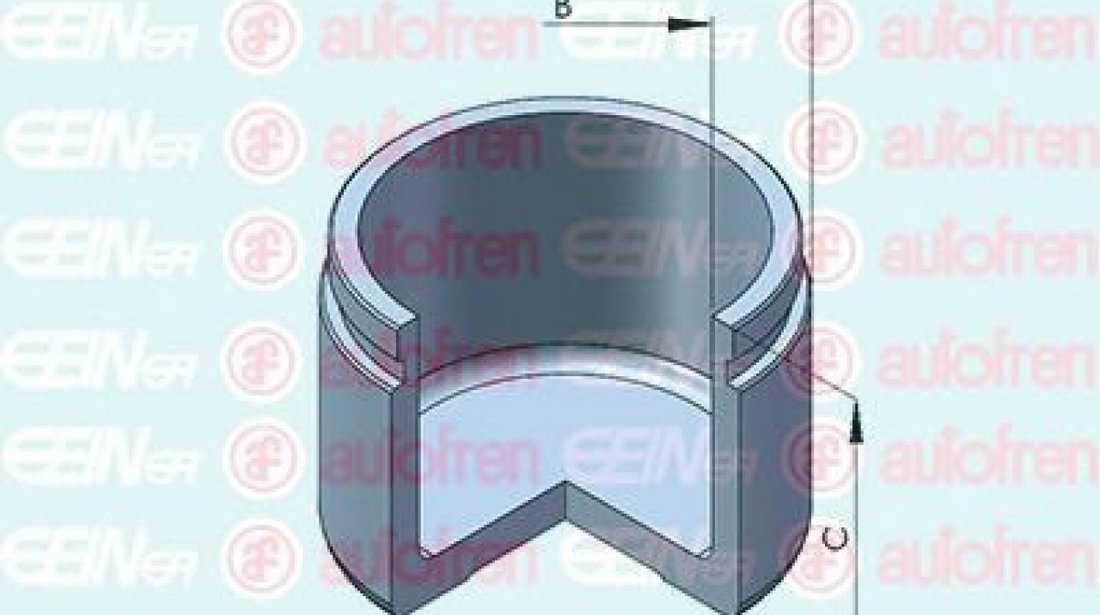 Piston, etrier frana TOYOTA COROLLA Combi (E12J, E12T) (2001 - 2007) AUTOFREN SEINSA D025429 piesa NOUA