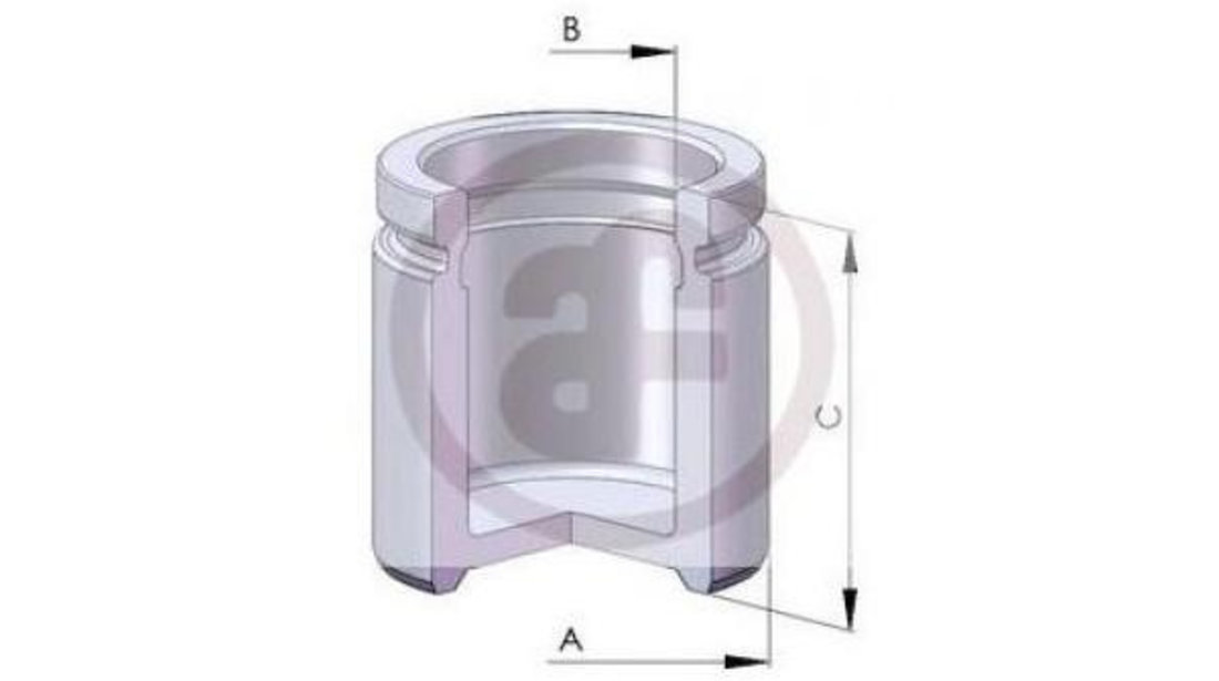 Piston, etrier frana Volkswagen VW PASSAT (3B3) 2000-2005 #2 11811057051