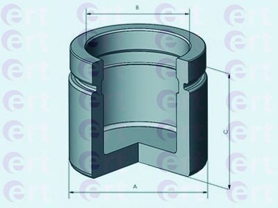 Piston, etrier frana VW GOLF VI (5K1) (2008 - 2013) ERT 151125-C piesa NOUA