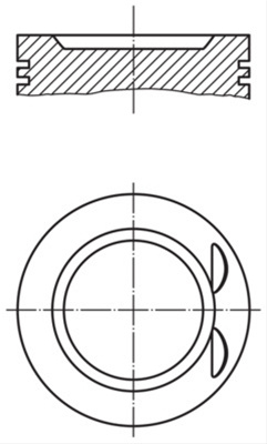 Piston Mahle Original Nissan 022 06 00
