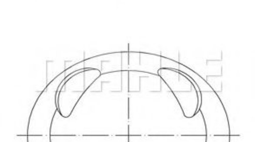 Piston MINI MINI Cabriolet (R57) (2007 - 2016) MAHLE ORIGINAL 081 PI 00104 000 piesa NOUA