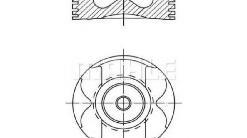 Piston motor Mercedes E-CLASS (W210) 1995-2003 #2 0045700