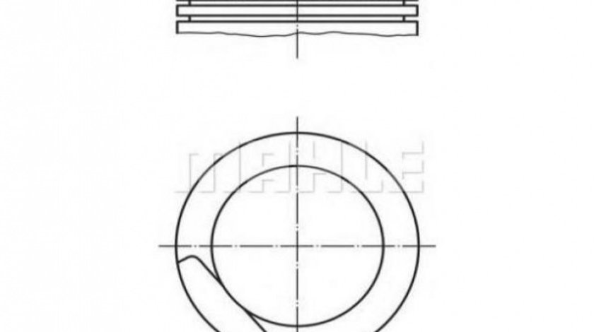 Piston motor Opel ASTRA F Van (55_) 1991-1999 #2 0110800