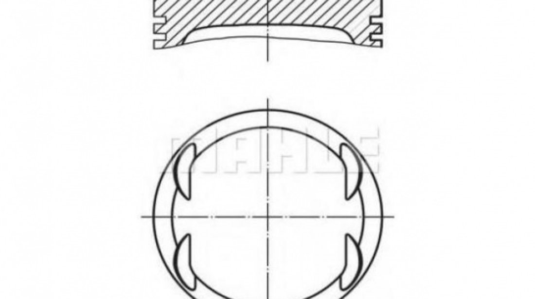 Piston Opel ASTRA G combi (F35_) 1998-2009 #2 0121900