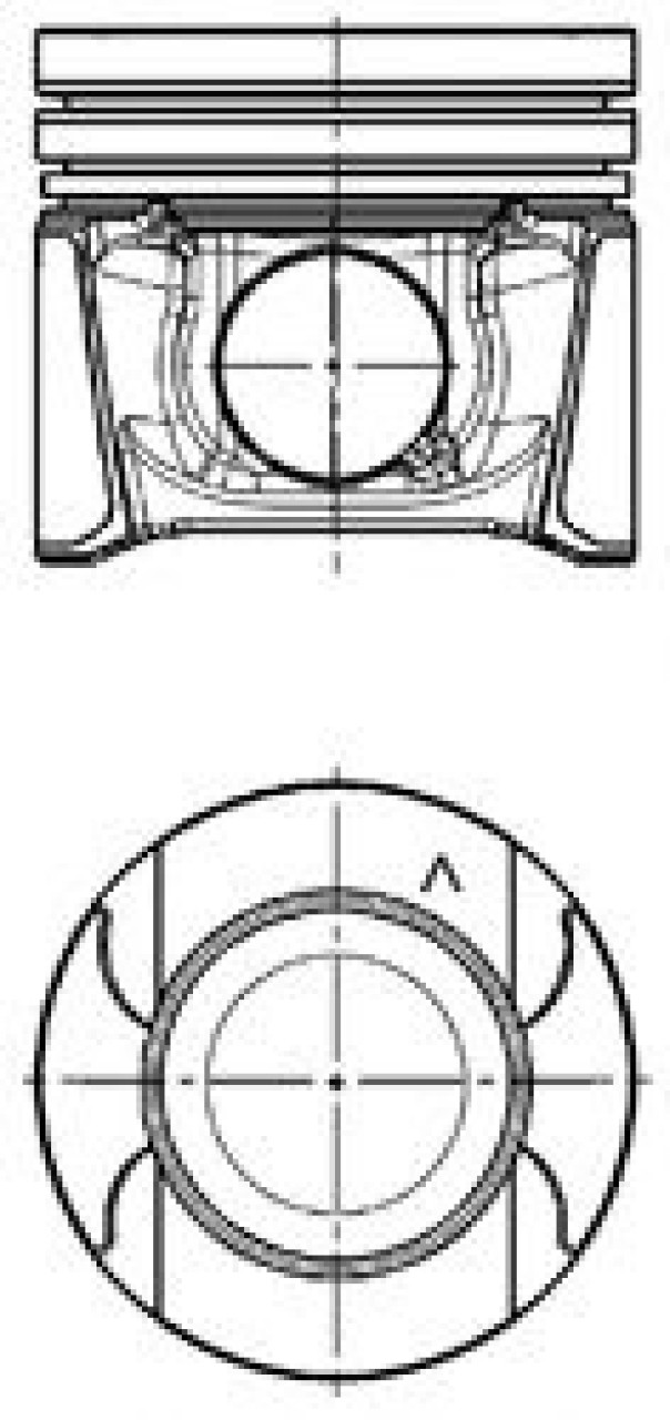 Piston OPEL MOVANO B platou / sasiu (2010 - 2016) KOLBENSCHMIDT 97504620 piesa NOUA