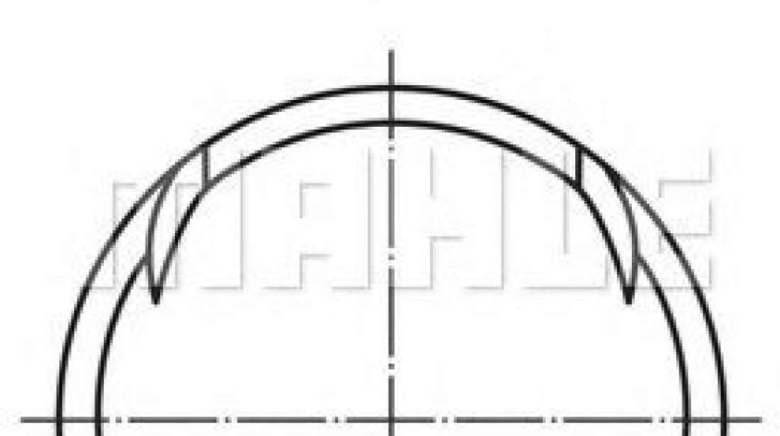 Piston SEAT CORDOBA (6L2) (2002 - 2009) MAHLE ORIGINAL 028 PI 00120 000 piesa NOUA