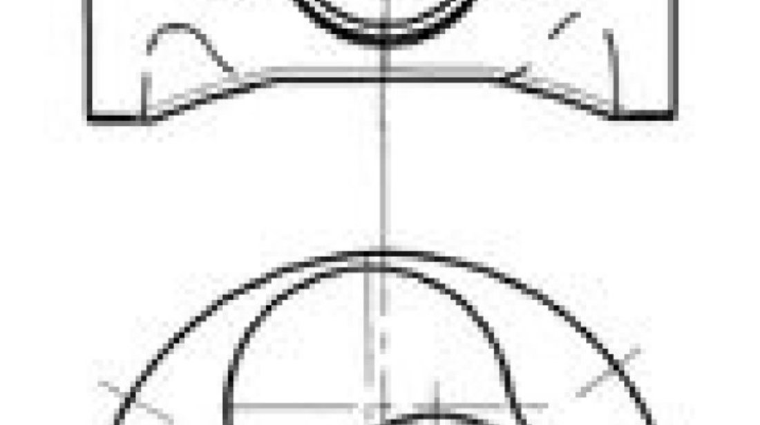 Piston VW LT II platou / sasiu (2DC, 2DF, 2DG, 2DL, 2DM) (1996 - 2006) KOLBENSCHMIDT 99742720 piesa NOUA