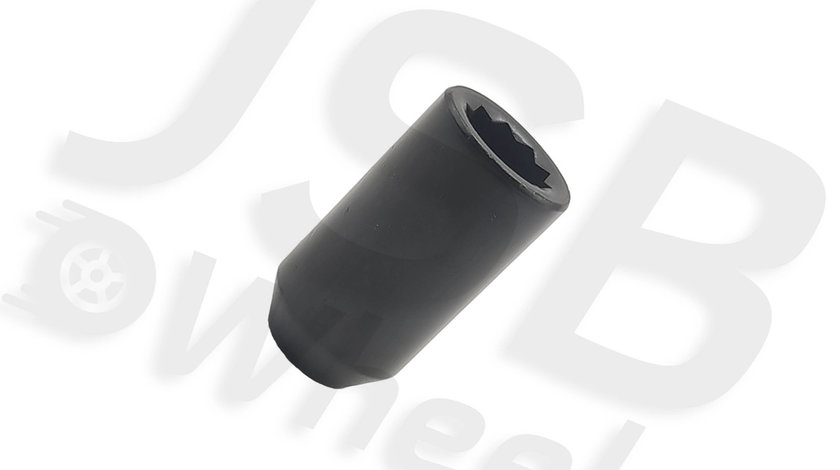 Piulite jante cap imbus noi negre M12x1.25 Nissan, Renault, Suzuki