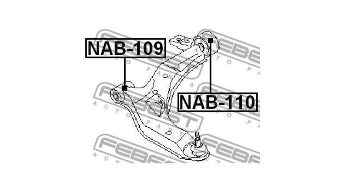 Pivot Nissan PRIMERA Traveller (WP12) 2002-2016 #2 220480