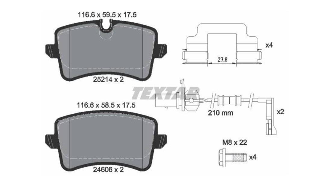 Placute de frana Audi AUDI A6 Avant (4G5, C7, 4GD) 2011-2016 #2 0986494488