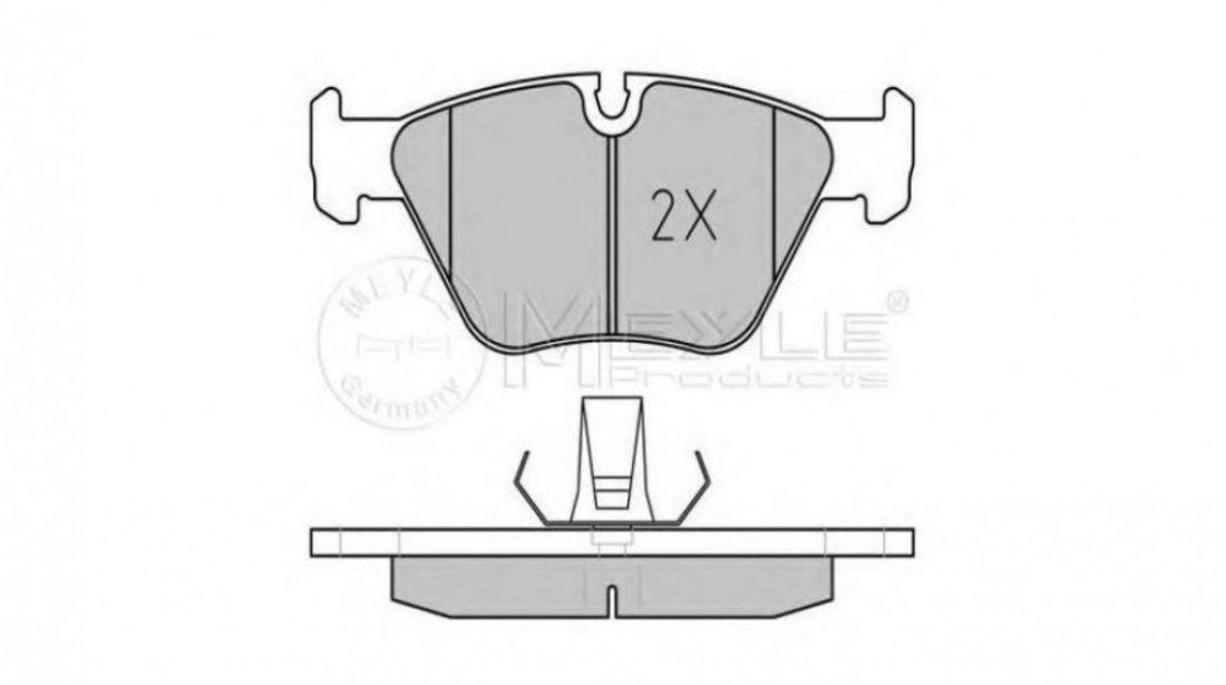 Placute de frana BMW 5 (E39) 1995-2003 #2 0252199020