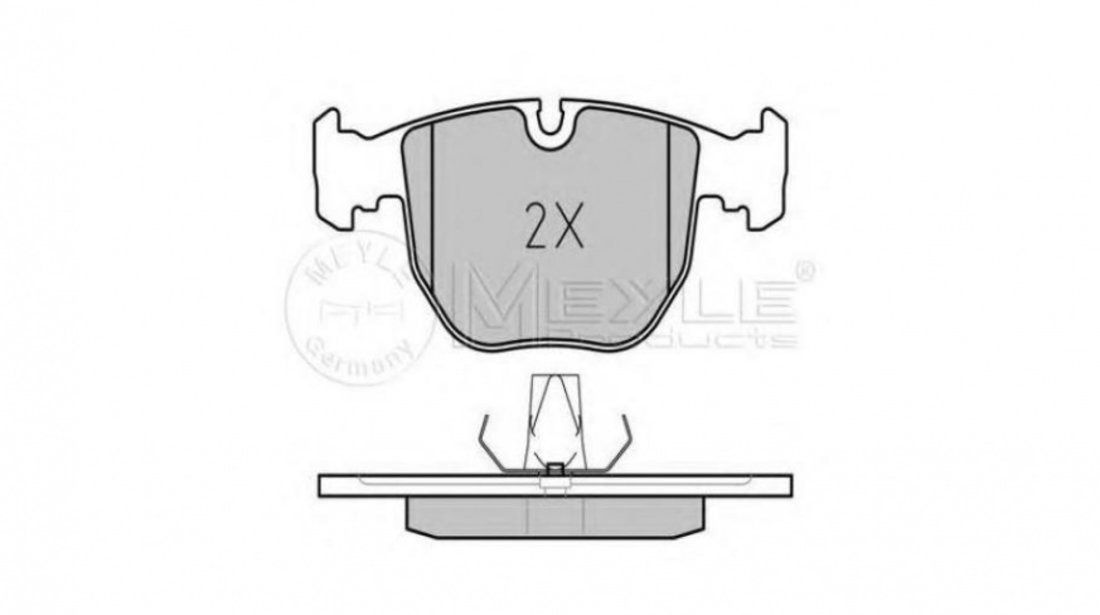 Placute de frana BMW 5 Touring (E39) 1997-2004 #2 0252148619PD