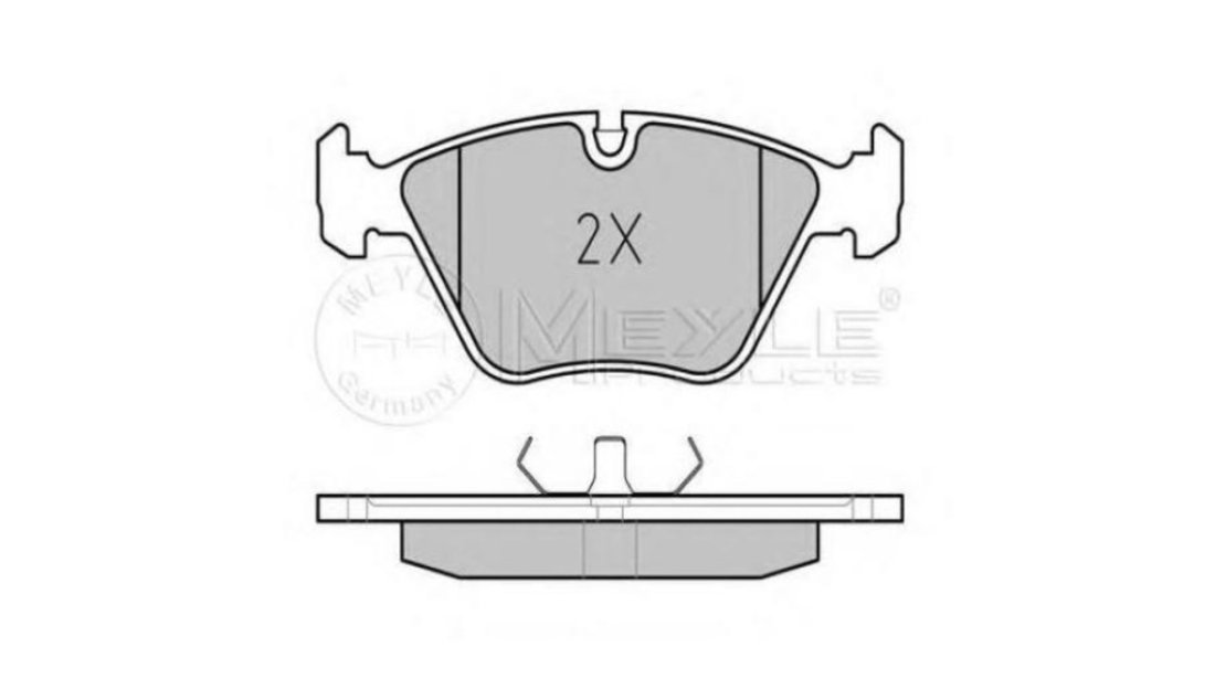 Placute de frana BMW Z3 cupe (E36) 1997-2003 #2 0252096817