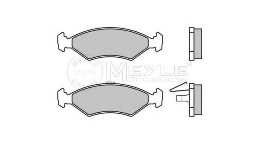 Placute de frana Ford ESCORT 86 Courrier (AVF) 1986-1990 #2 011920