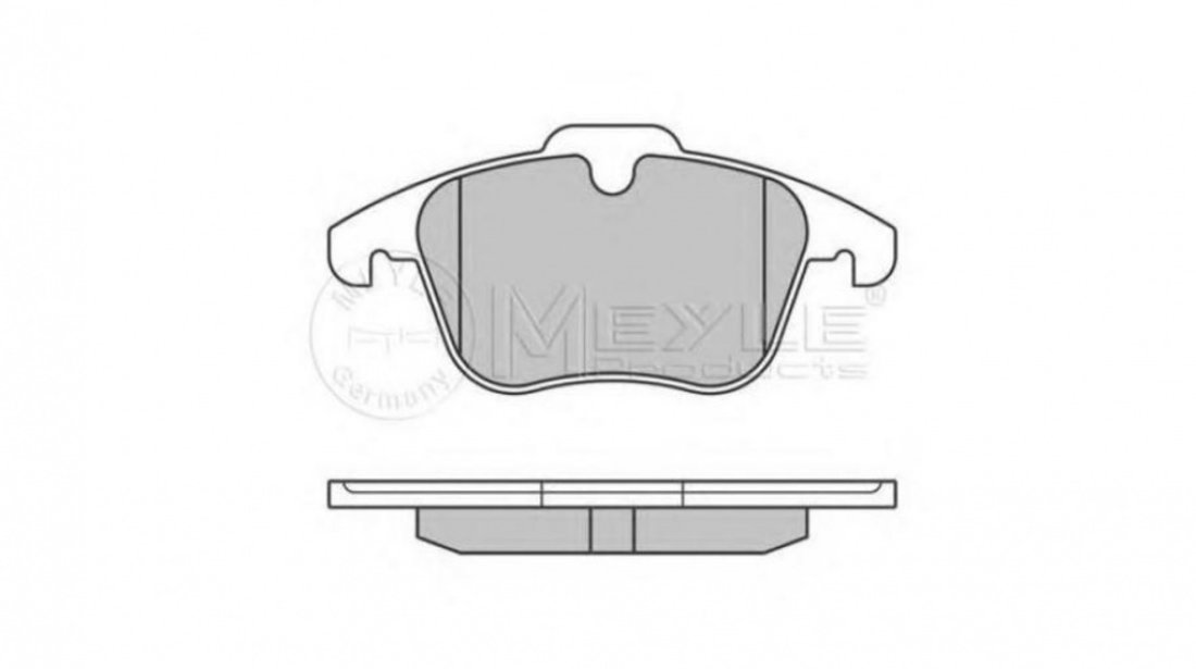 Placute de frana Ford FUSION (JU_) 2002-2012 #2 0252412319