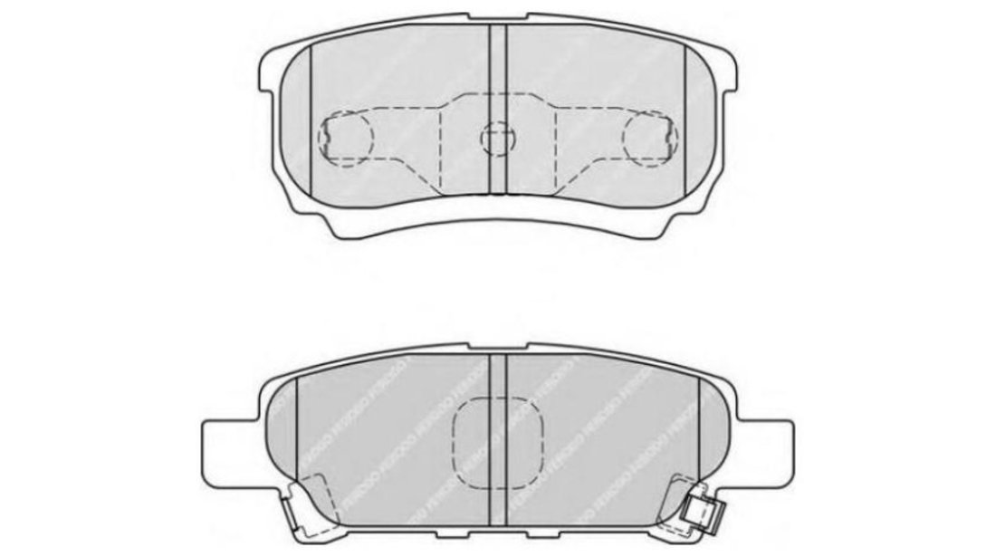 Placute de frana Mitsubishi LANCER SPORTBACK (CX_A) 2007-2016 #3 05191271AA