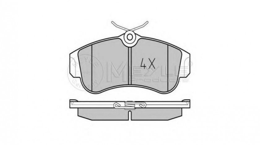 Placute de frana Nissan ALMERA Mk II (N16) 2000-2016 #2 0252154617