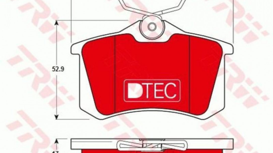 Placute de frana Peugeot 307 (3A/C) 2000-2016 #2 0252096117