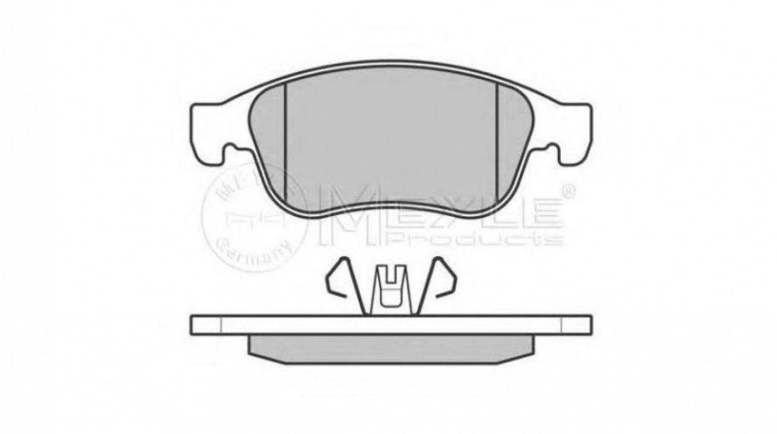 Placute de frana Renault MEGANE III hatchback (BZ0_) 2008-2016 #2 0252491418PD