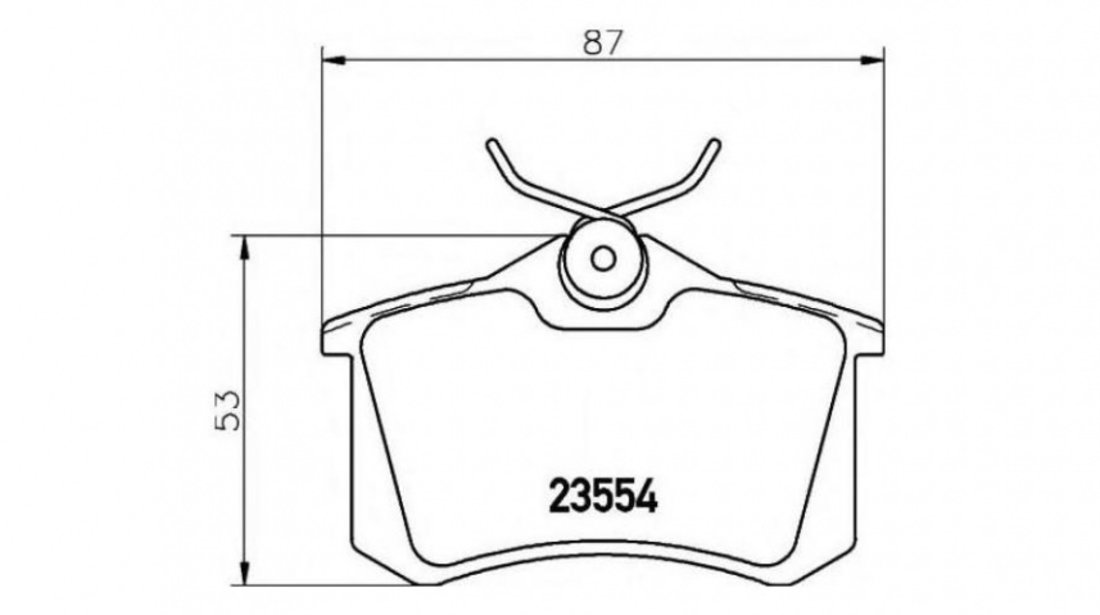 Placute de frana Renault SCENIC I (JA0/1_) 1999-2003 #2 00048