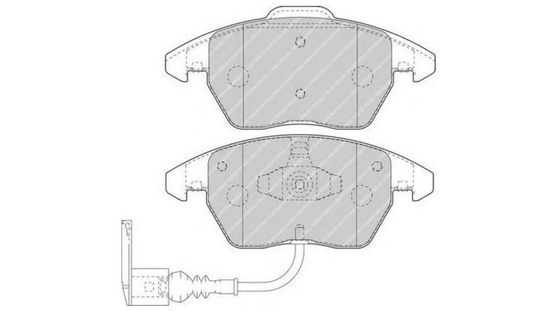 Placute de frana Skoda FABIA 2006-2014 #3 0986424797