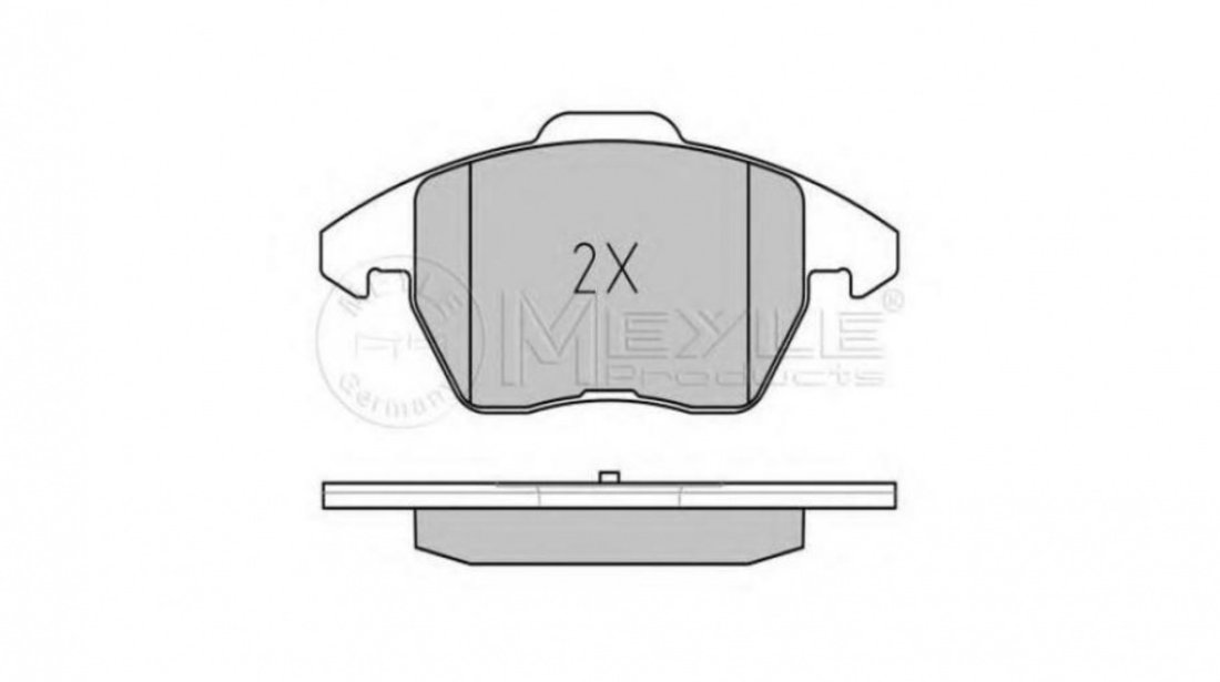 Placute de frana Skoda FABIA Combi 2007-2014 #2 0252358720W