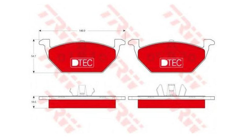 Placute frana Audi AUDI A1 (8X1, 8XF) 2010-2016 #3 0252313019PD