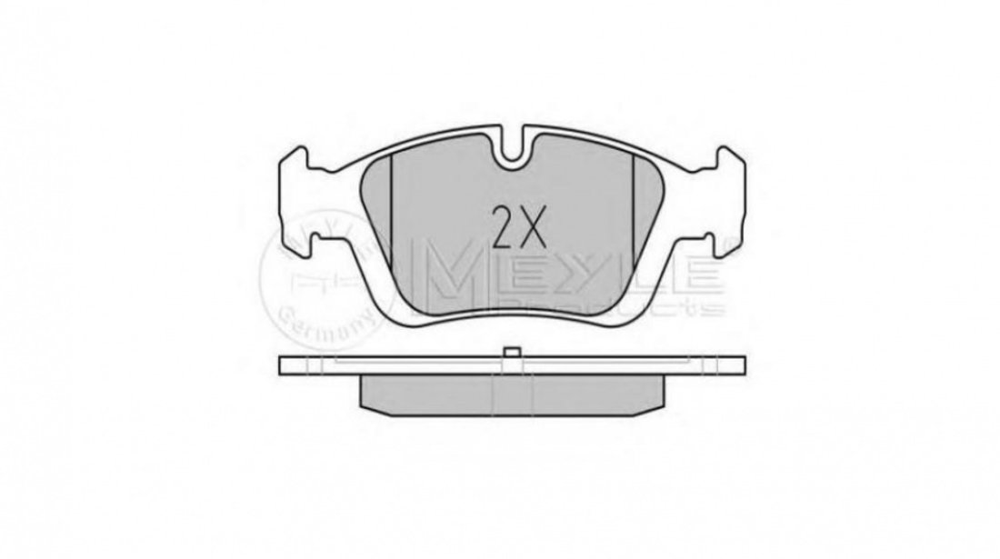 Placute frana BMW Z3 cupe (E36) 1997-2003 #2 0252164317